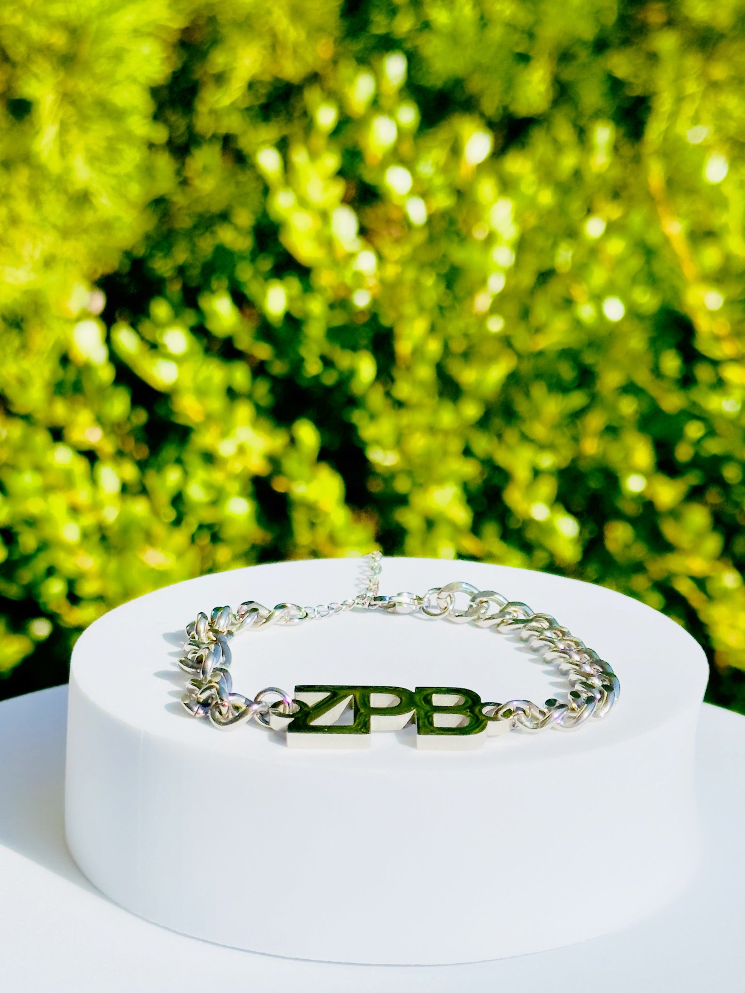 ZPB Silver Chain Bracelet