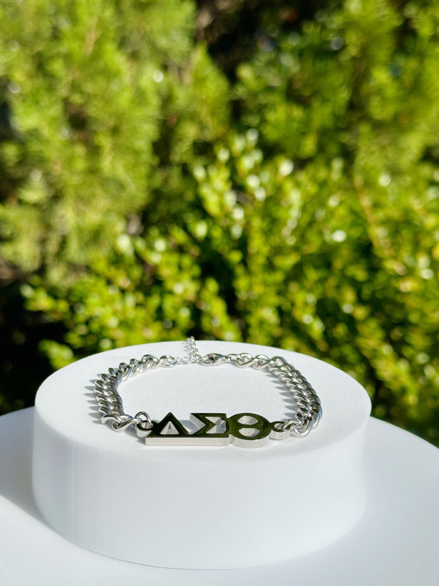 DST Silver Chain Bracelet