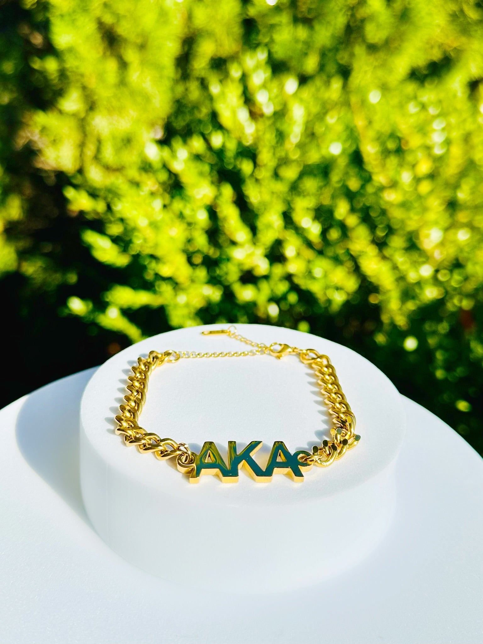 AKA Gold Chain Bracelet