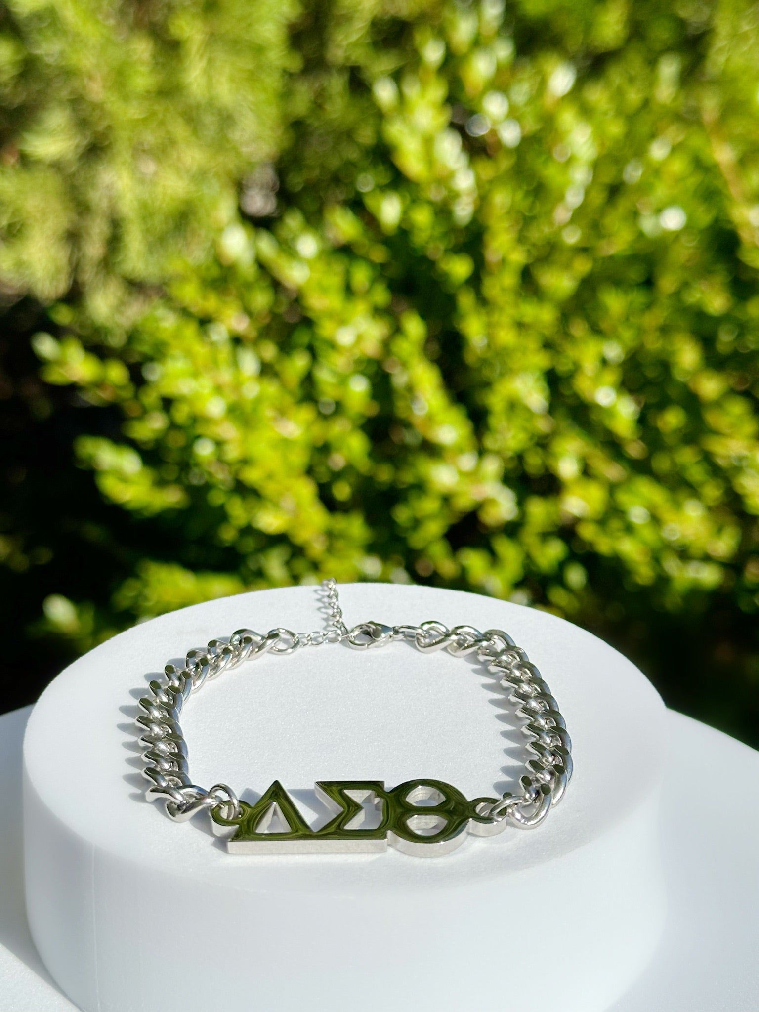 DST Silver Chain Bracelet