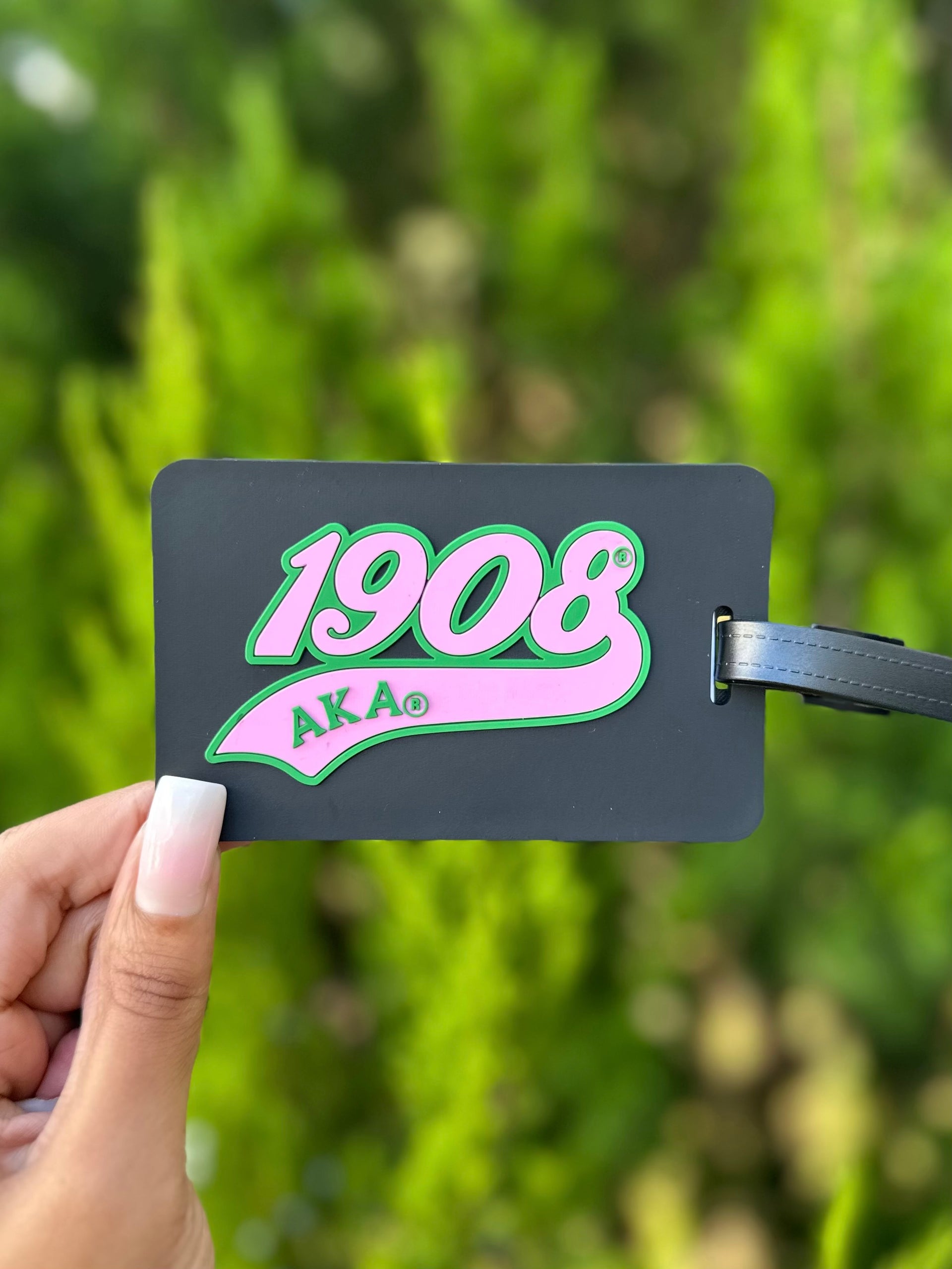 AKA Black 1908 Luggage Tag