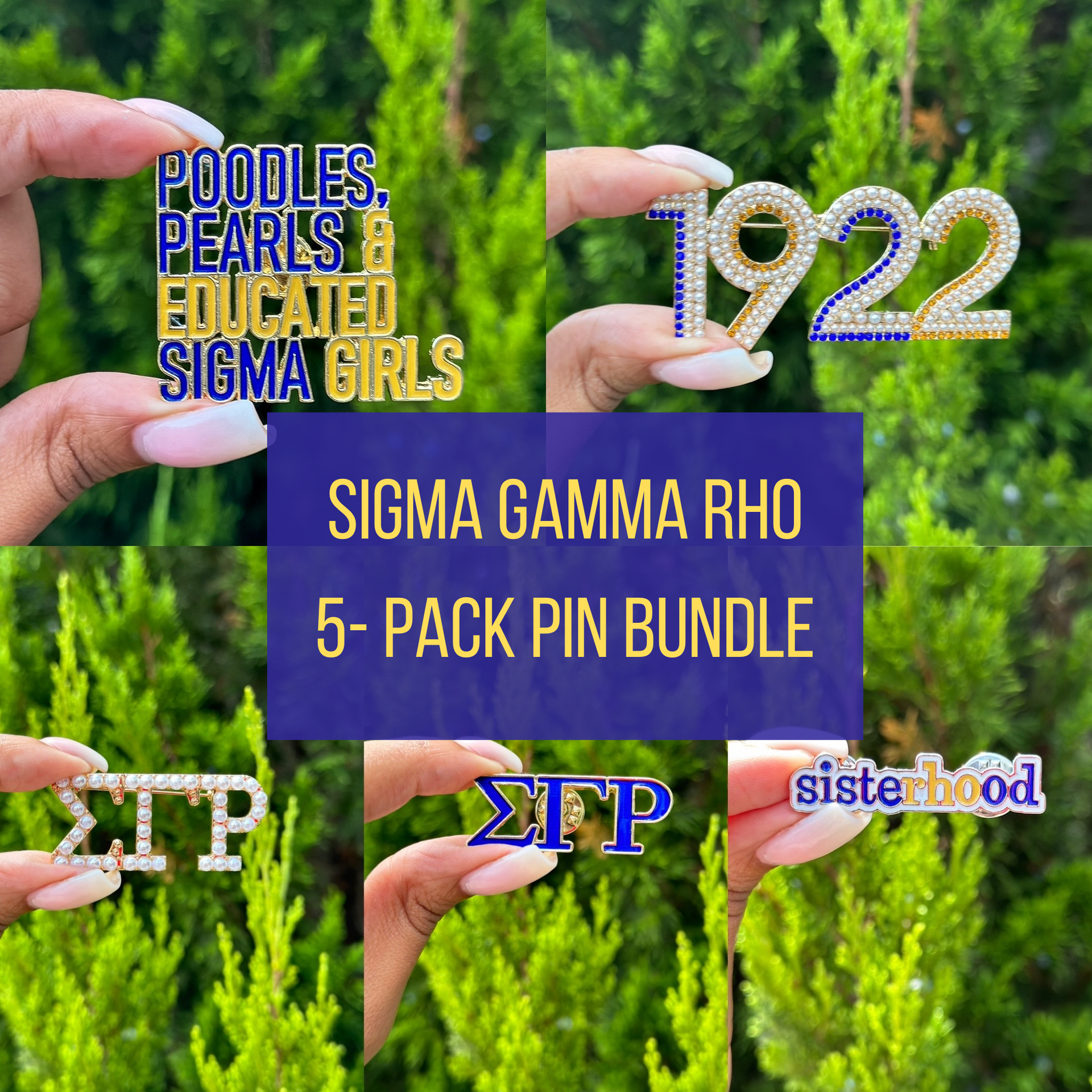 SGRHO 5-Pack Pin Bundle