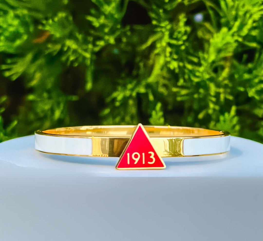 DST Gold 1913 Bangle Bracelet