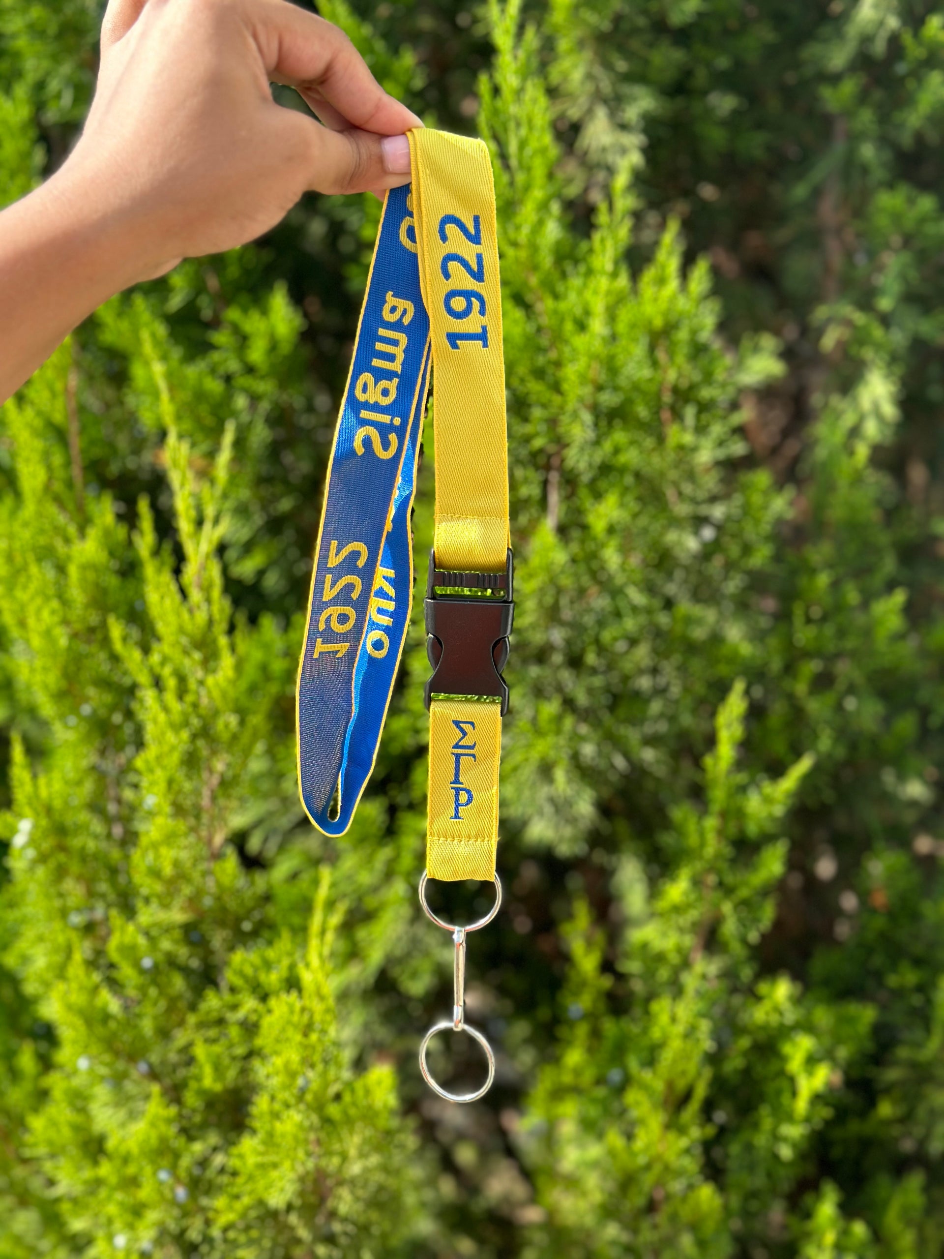 SGRHO Blue & Gold 1922 Lanyard